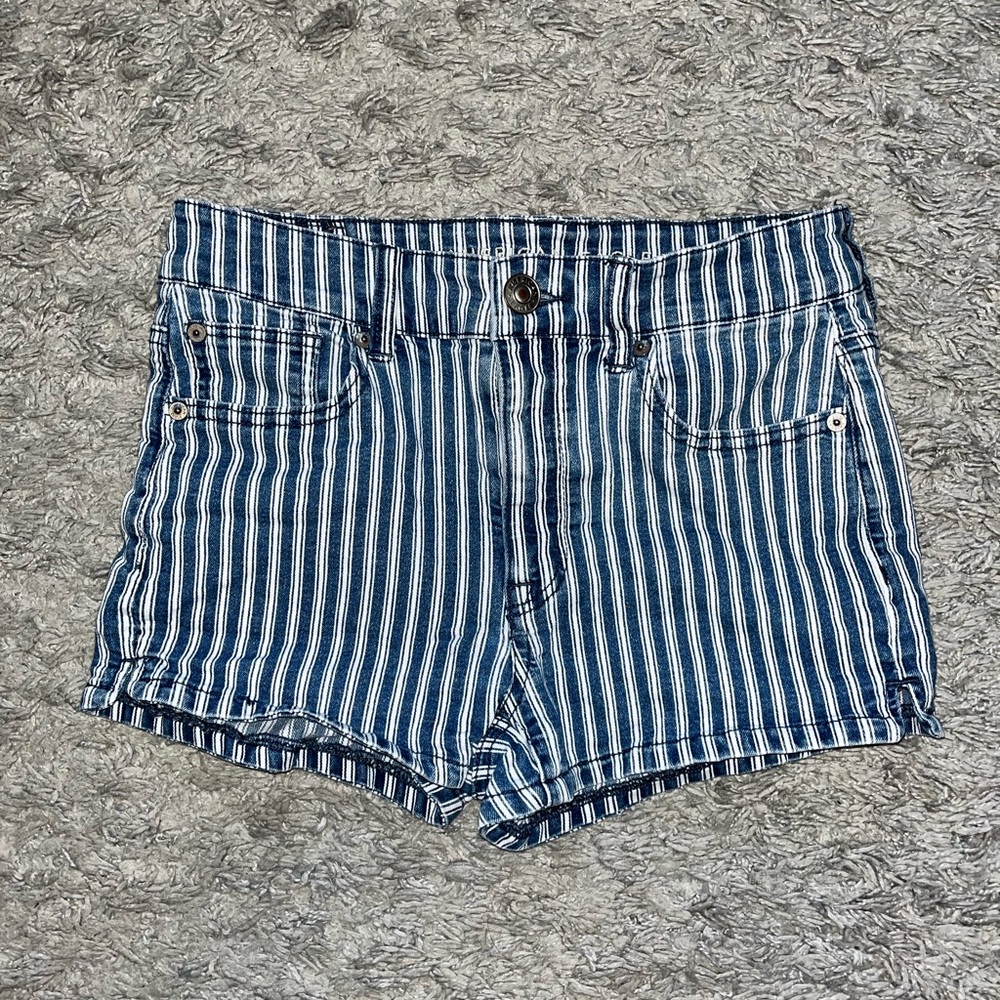 American Eagle Striped Shorts